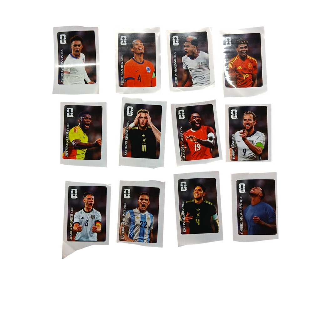 Panini FIFA World Cup 2026 Stickers Coca-Cola Full Set 12 US Version NEW